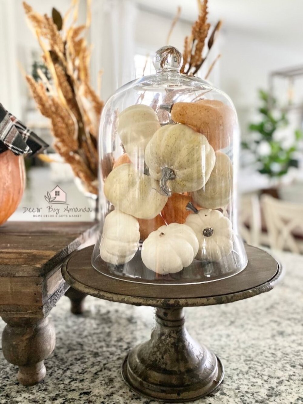 Set of 6 Mini Pumpkins & Gourds Fall Decor Bowl Filler